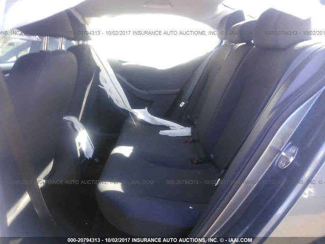 3VW1K7AJ7FM344586 - 2015 VOLKSWAGEN JETTA S 灰色 照片 8