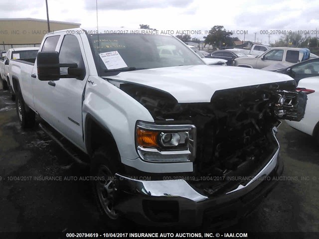 1GT42VCG0GF123578 - 2016 GMC SIERRA K3500 WHITE photo 1