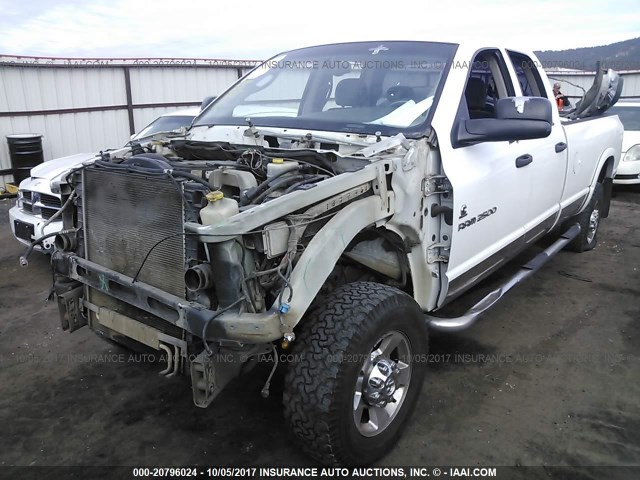 3D7KS28CX5G752391 - 2005 DODGE RAM 2500 ST/SLT 白色 照片 2