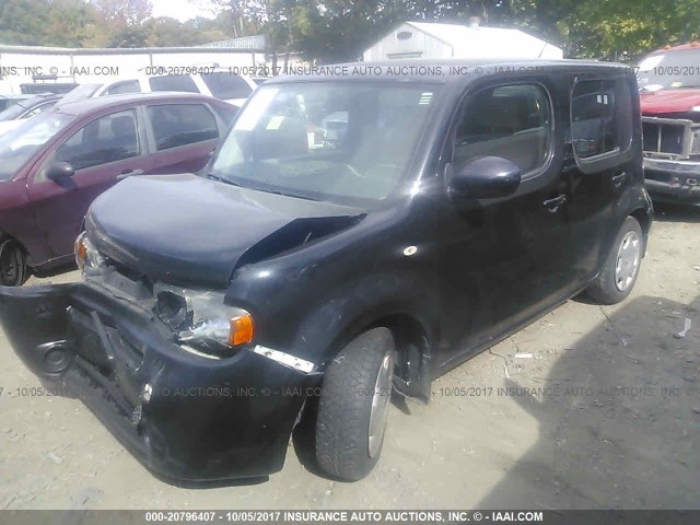 JN8AZ2KRXBT204862 - 2011 NISSAN CUBE S/SL/KROM BLACK photo 2