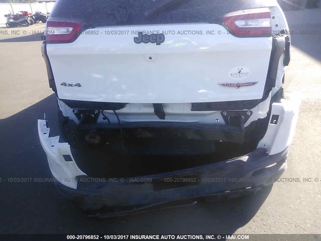 1C4PJMBB4GW219696 - 2016 JEEP CHEROKEE TRAILHAWK 白色 照片 6
