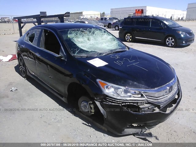 1HGCR2F55HA243828 - 2017 HONDA ACCORD SPORT 黑色 照片 1