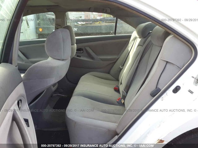 4T1BE46K77U515750 - 2007 TOYOTA CAMRY NEW GENERAT CE/LE/XLE/SE WHITE photo 8