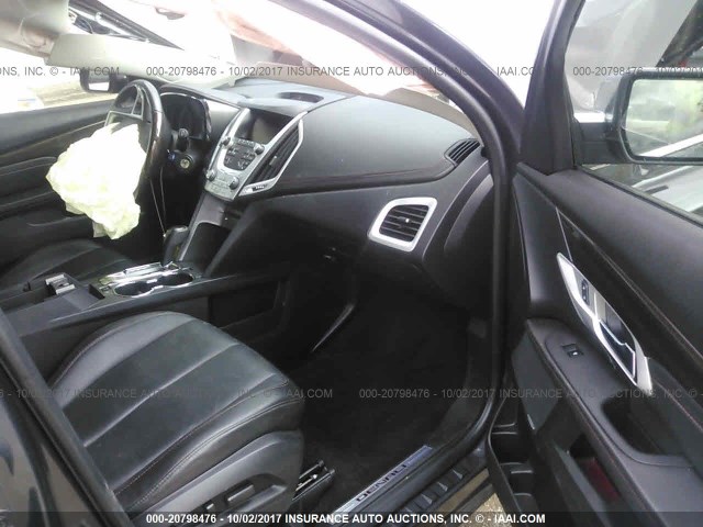 2GKALYEK9D6321203 - 2013 GMC TERRAIN DENALI GRAY photo 5