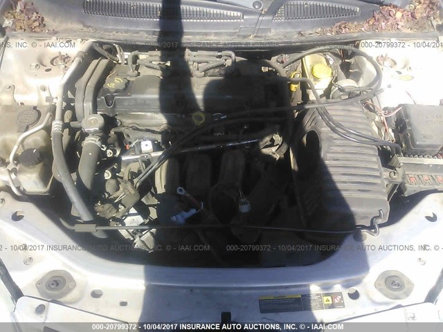 1B3EL46J75N568780 - 2005 DODGE STRATUS SXT SILVER photo 10