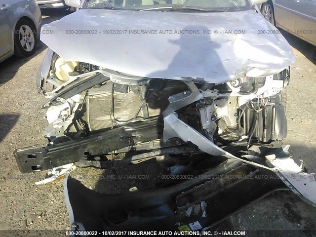 4T1BE46KX9U412616 - 2009 TOYOTA CAMRY SE/LE/XLE ვერცხლისფერი ფოტო 6