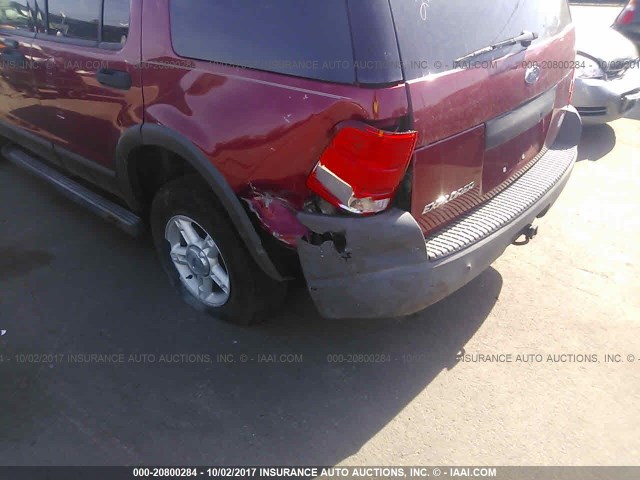 1FMZU72K24ZA73905 - 2004 FORD EXPLORER XLS/XLS SPORT RED photo 6