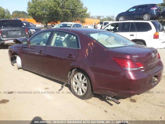 4T1BK36B38U306462 - 2008 TOYOTA AVALON XL/XLS/TOURING/LIMITED BURGUNDY photo 3