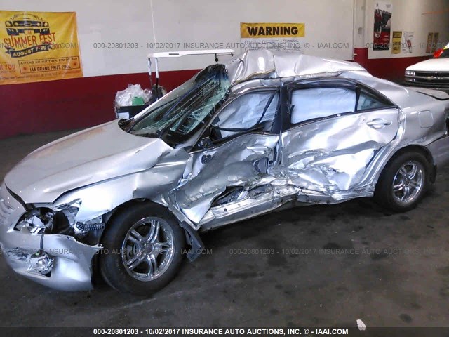 4T1BE46K99U270212 - 2009 TOYOTA CAMRY SE/LE/XLE SILVER photo 6
