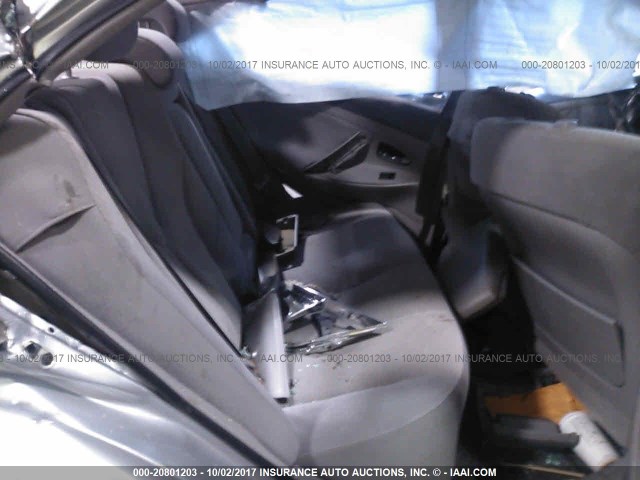 4T1BE46K99U270212 - 2009 TOYOTA CAMRY SE/LE/XLE SILVER photo 8