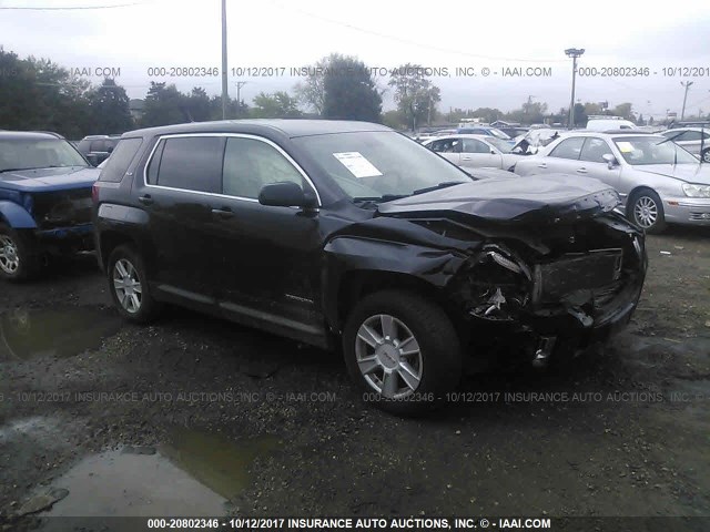 2GKALMEK3C6158202 - 2012 GMC TERRAIN SLE BLACK photo 1