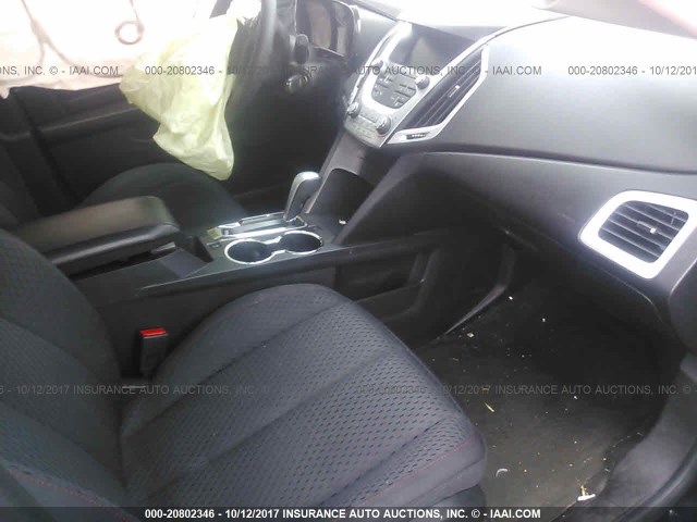 2GKALMEK3C6158202 - 2012 GMC TERRAIN SLE BLACK photo 5