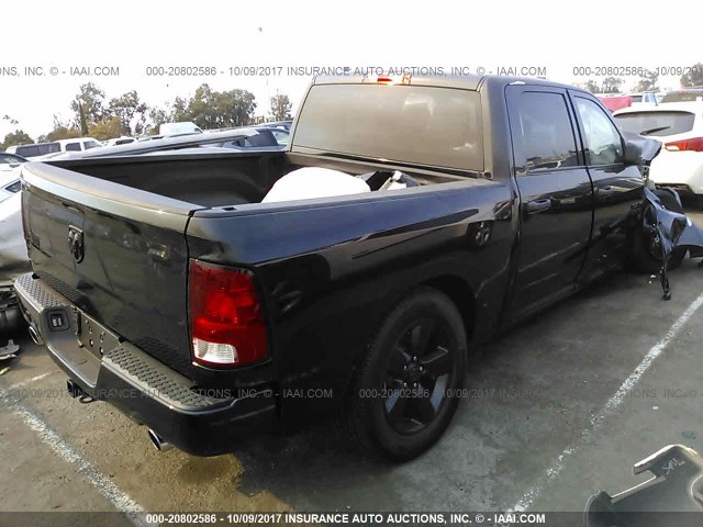 1C6RR6KT9HS525587 - 2017 RAM 1500 ST BLACK photo 4