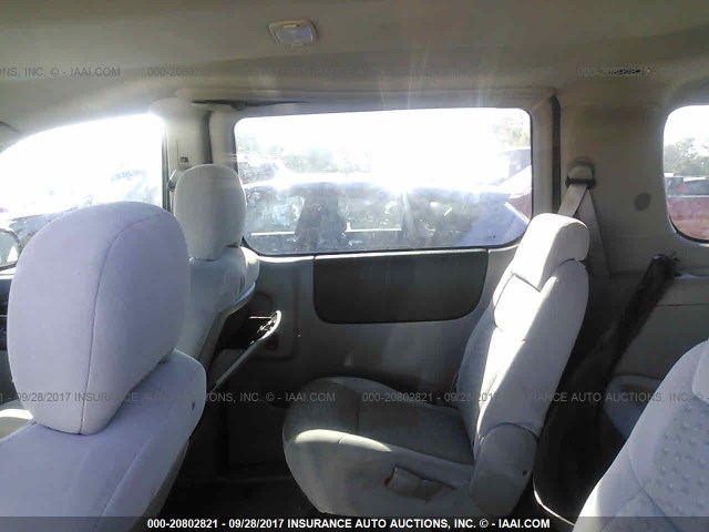 1GNDV23108D199274 - 2008 CHEVROLET UPLANDER LS Շագանակագույն լուսանկար 8