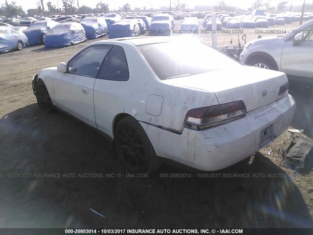 JHMBB6249YC007723 - 2000 HONDA PRELUDE WHITE photo 3