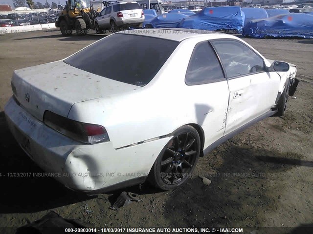 JHMBB6249YC007723 - 2000 HONDA PRELUDE WHITE photo 4