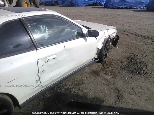 JHMBB6249YC007723 - 2000 HONDA PRELUDE WHITE photo 6