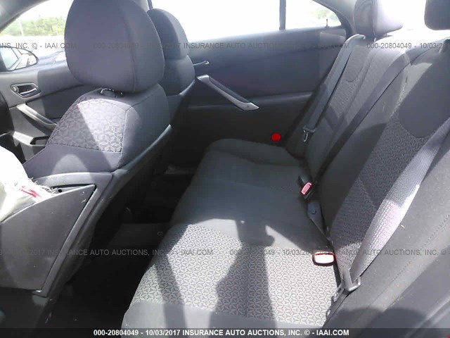 1G2ZF57B484148025 - 2008 PONTIAC G6 VALUE LEADER/BASE MAROON photo 8