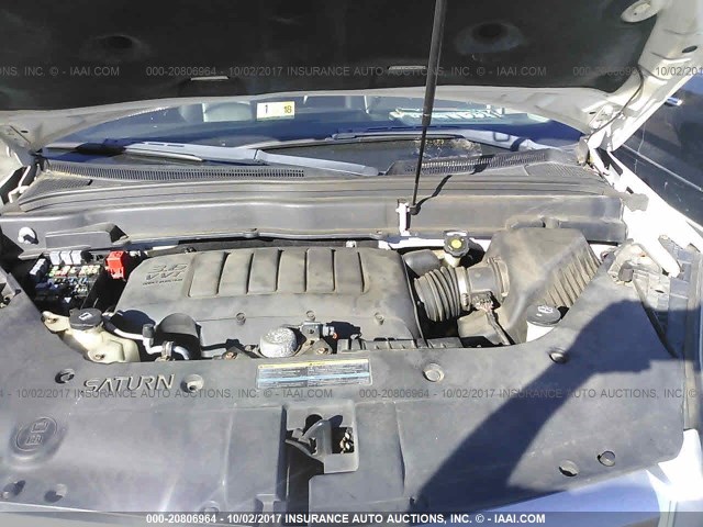 5GZER23D99J206719 - 2009 SATURN OUTLOOK XR თეთრი ფოტო 10