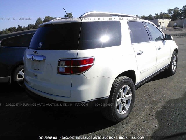 5GZER23D99J206719 - 2009 SATURN OUTLOOK XR თეთრი ფოტო 4