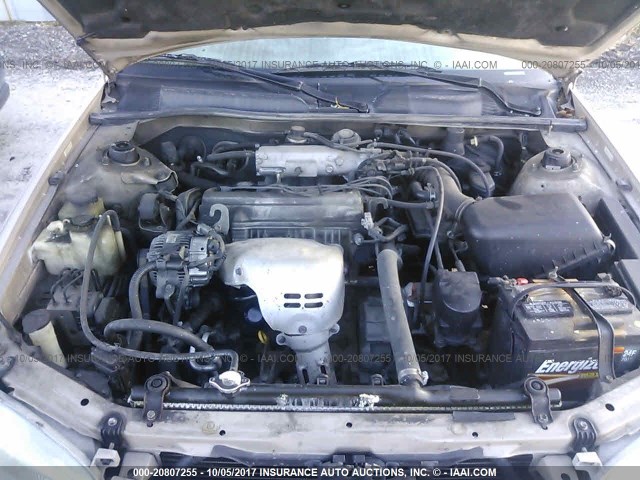 4T1BG22K1WU193562 - 1998 TOYOTA CAMRY CE/LE/XLE ოქროსფერი ფოტო 10