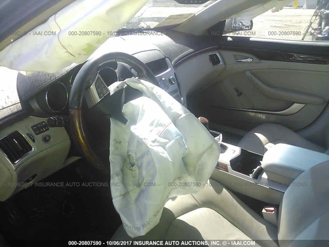 1G6DK5EG1A0139833 - 2010 CADILLAC CTS PERFORMANCE COLLECTION Зеленый фото 5