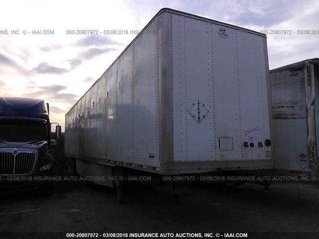 3H3V532C7GT131491 - 2016 HYUNDAI STEEL INDUSTRIES DRY VAN  WHITE photo 1