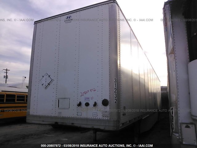 3H3V532C7GT131491 - 2016 HYUNDAI STEEL INDUSTRIES DRY VAN  WHITE photo 2