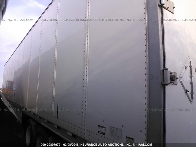 3H3V532C7GT131491 - 2016 HYUNDAI STEEL INDUSTRIES DRY VAN  WHITE photo 3