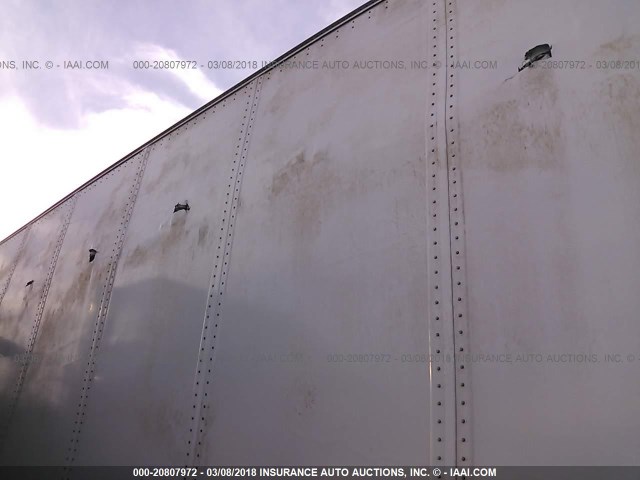 3H3V532C7GT131491 - 2016 HYUNDAI STEEL INDUSTRIES DRY VAN  WHITE photo 6