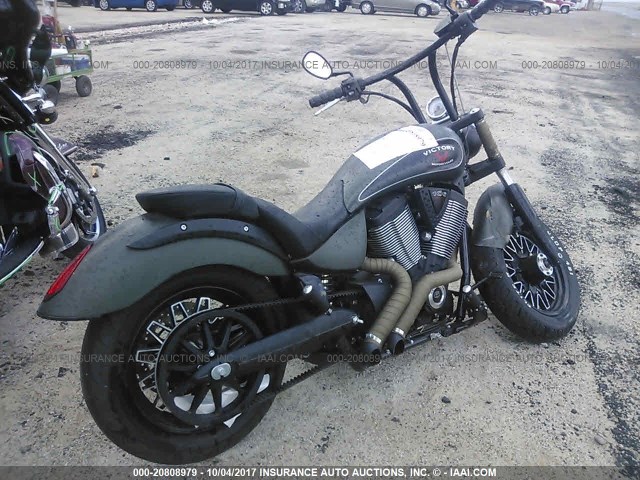 5VPLB36N8F3045580 - 2015 VICTORY MOTORCYCLES GUNNER Yaşıl foto 4