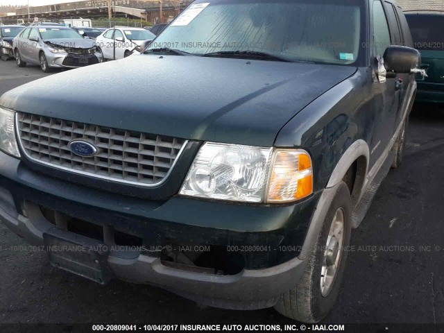 1FMDU73E32ZB78291 - 2002 FORD EXPLORER XLT GREEN photo 6