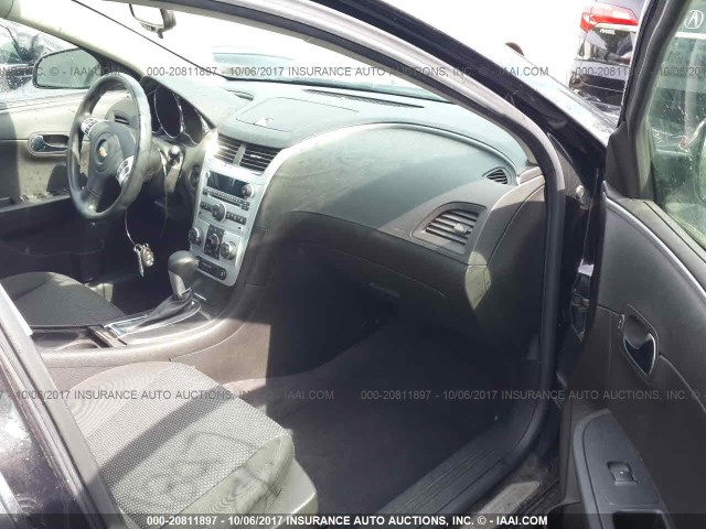 1G1ZC5E07CF187493 - 2012 CHEVROLET MALIBU 1LT 黑色 照片 5
