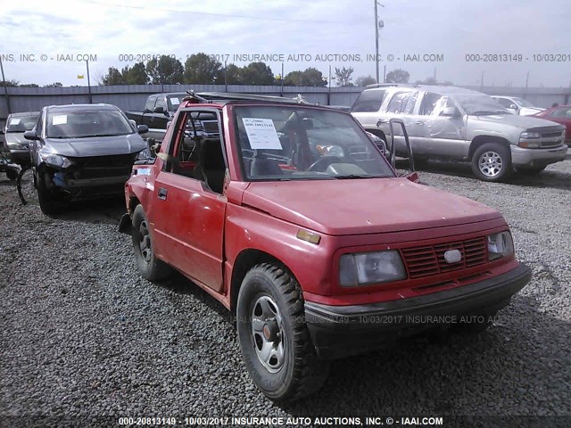 2CNBE18U4S6929587 - 1995 GEO TRACKER RED photo 1