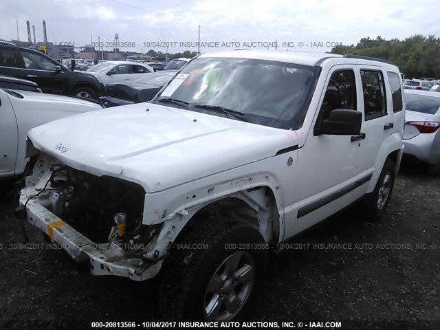 1J4PN2GK0AW103978 - 2010 JEEP LIBERTY SPORT 白色 照片 2