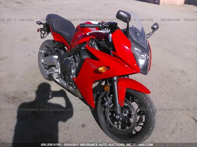 MLHRC7400F5100691 - 2015 HONDA CBR650 F RED photo 1