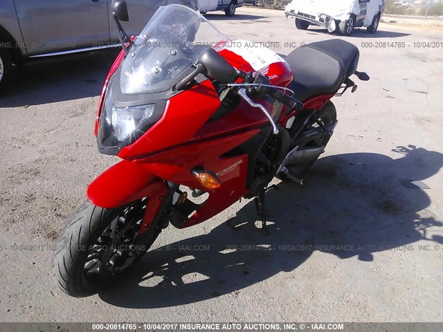 MLHRC7400F5100691 - 2015 HONDA CBR650 F RED photo 2