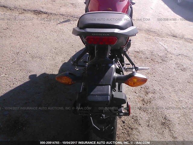 MLHRC7400F5100691 - 2015 HONDA CBR650 F RED photo 6