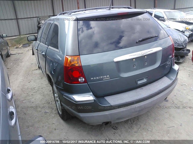 2A8GM68X77R300747 - 2007 CHRYSLER PACIFICA TOURING GRAY photo 3