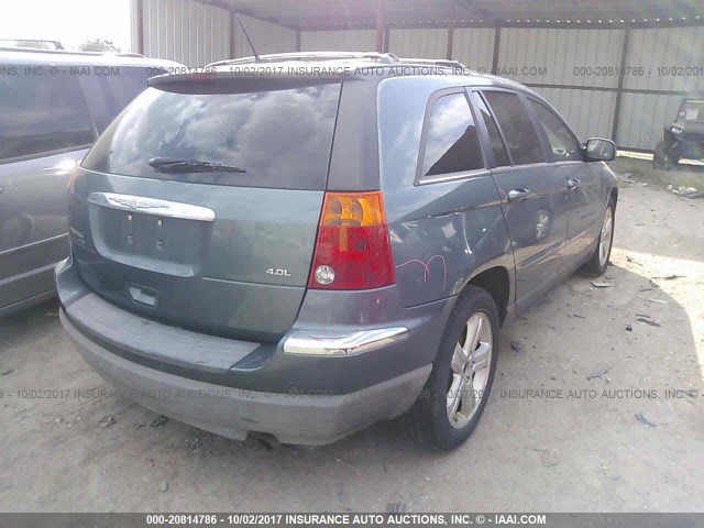 2A8GM68X77R300747 - 2007 CHRYSLER PACIFICA TOURING GRAY photo 4