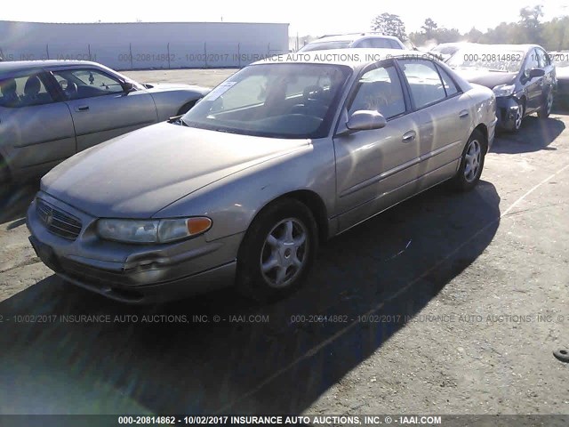 2G4WB55K021210919 - 2002 BUICK REGAL LS TAN photo 2