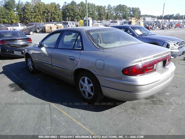 2G4WB55K021210919 - 2002 BUICK REGAL LS TAN photo 3