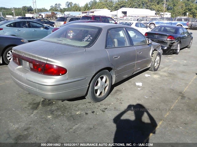 2G4WB55K021210919 - 2002 BUICK REGAL LS TAN photo 4