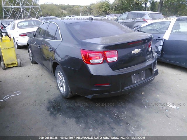 1G11B5SA6DF173423 - 2013 CHEVROLET MALIBU LS 黑色 照片 3