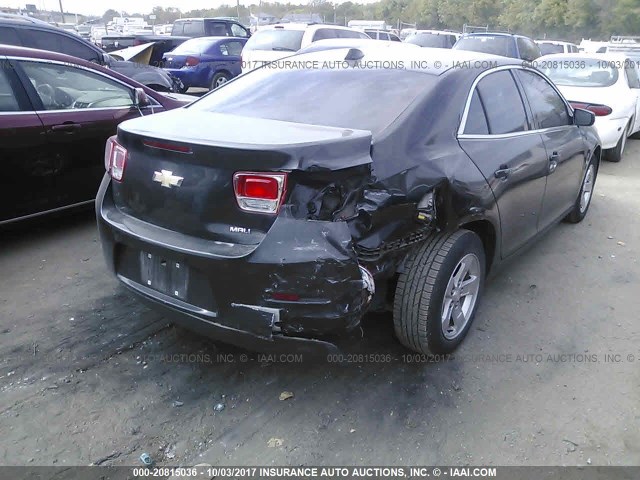 1G11B5SA6DF173423 - 2013 CHEVROLET MALIBU LS 黑色 照片 4