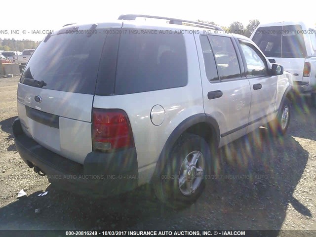 1FMDU72K34UA05510 - 2004 FORD EXPLORER XLS/XLS SPORT SILVER photo 4