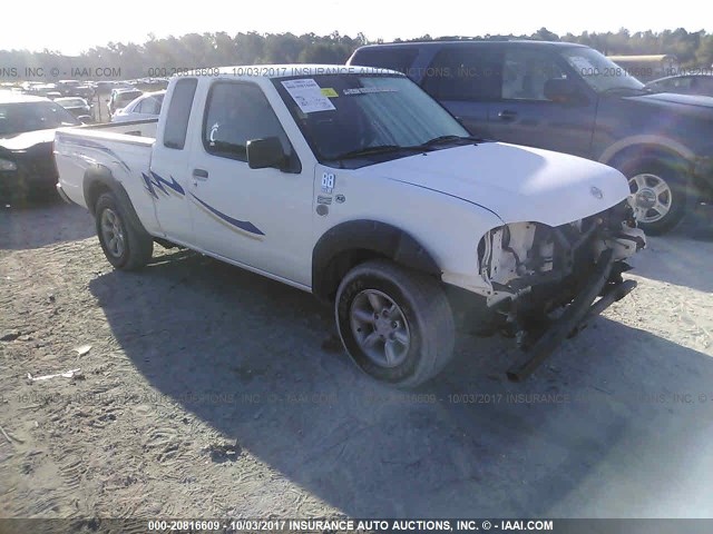 1N6DD26S51C387118 - 2001 NISSAN FRONTIER KING CAB XE WHITE photo 1