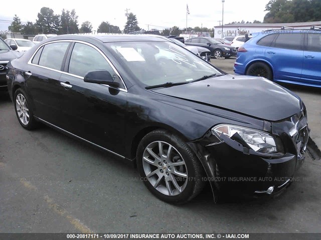 1G1ZE5E12BF379017 - 2011 CHEVROLET MALIBU LTZ 黑色 照片 1