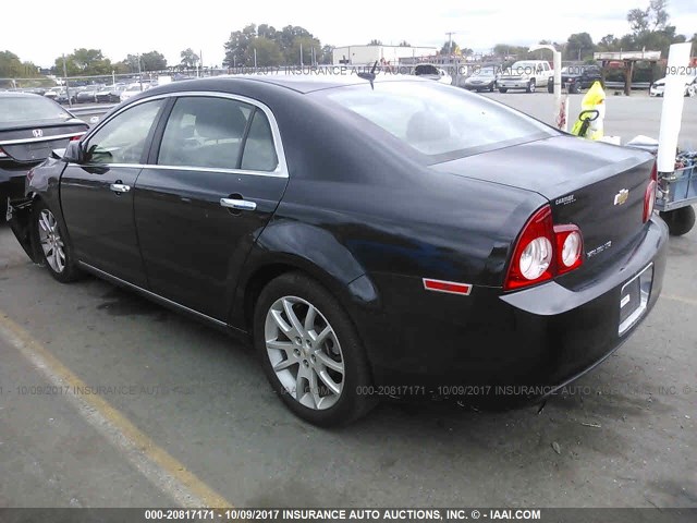 1G1ZE5E12BF379017 - 2011 CHEVROLET MALIBU LTZ 黑色 照片 3