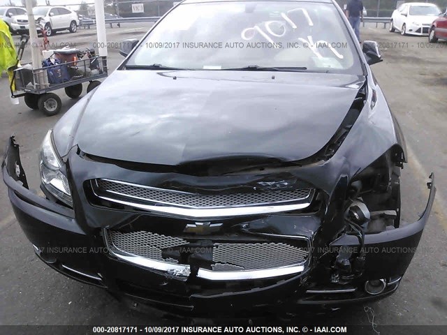 1G1ZE5E12BF379017 - 2011 CHEVROLET MALIBU LTZ 黑色 照片 6